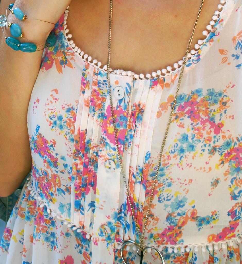 Floral Hi-Lo Dress