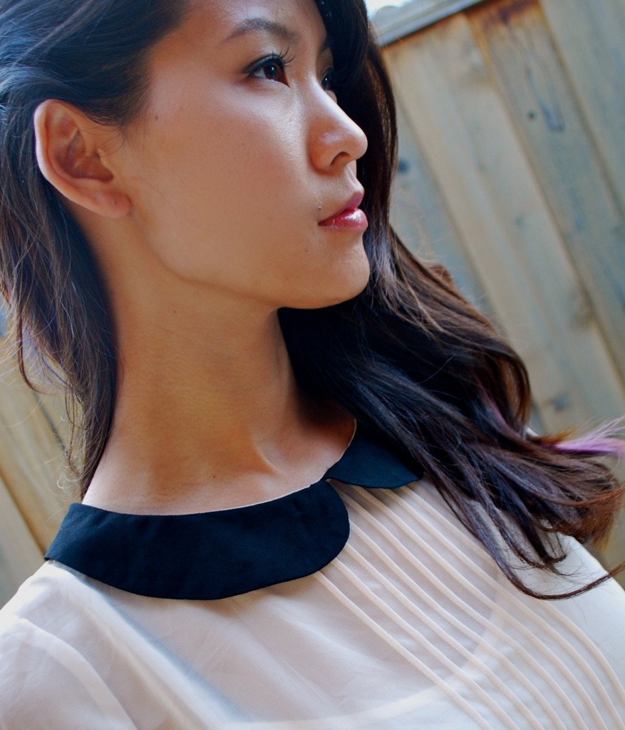 Forever 21 peter pan collar blouse