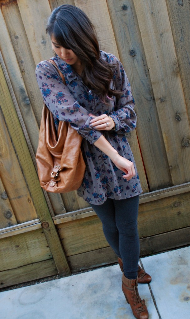 Free People Floral Tunic