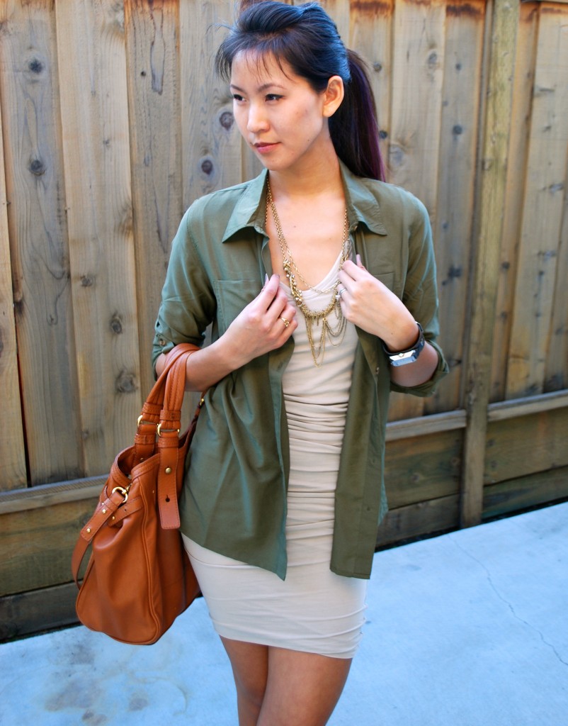 Outfit - James Perse and Olive Shirt