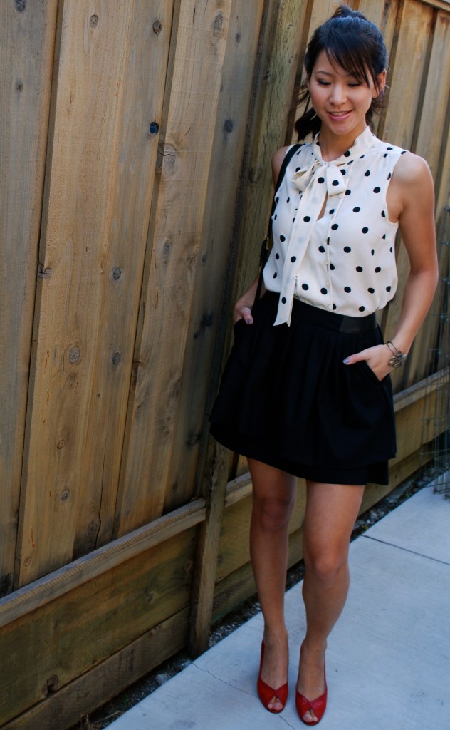 Marc by Marc Jacobs Polka Dots blouse