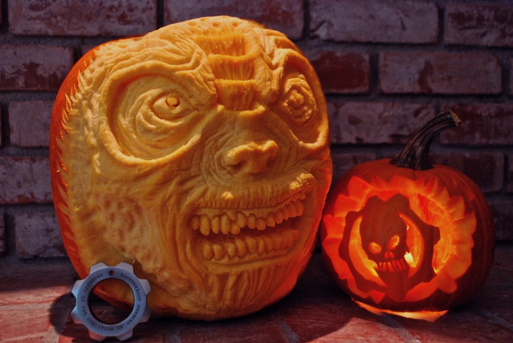 Gears of War Locust Pumpkin