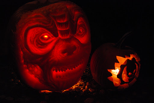 Gears of War Locust Pumpkin