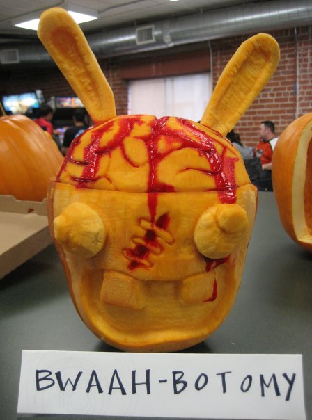 Rayman Raving Rabbids Pumpkin