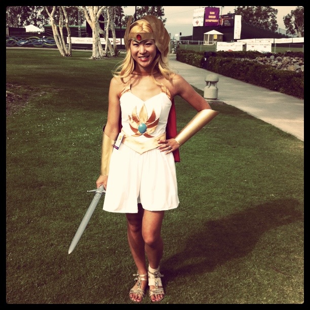 Casual summer She-Ra cosplay