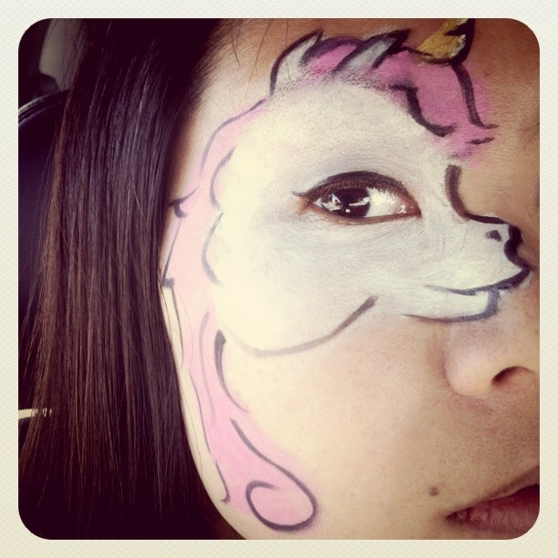 My Little Pwny Face Painting