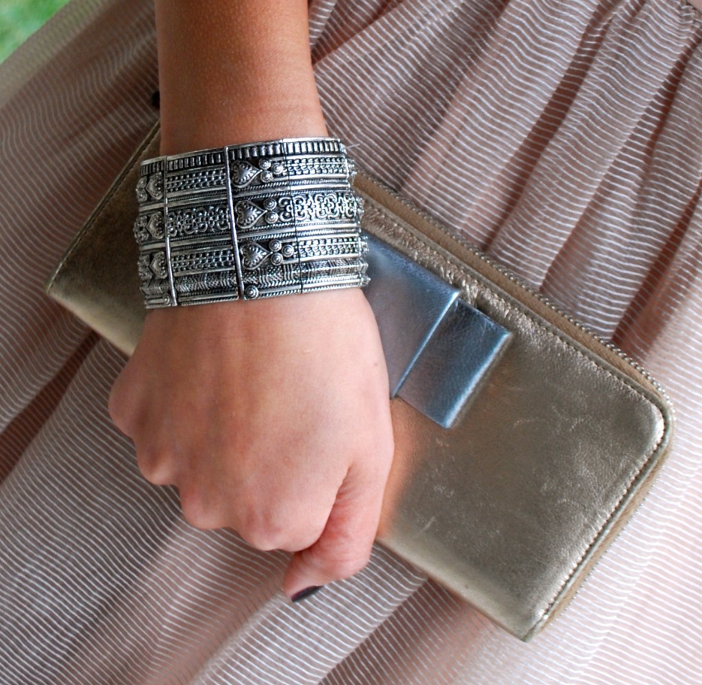 Forever 21 Silver Tribal Bracelet Miu Miu Bow Wallet