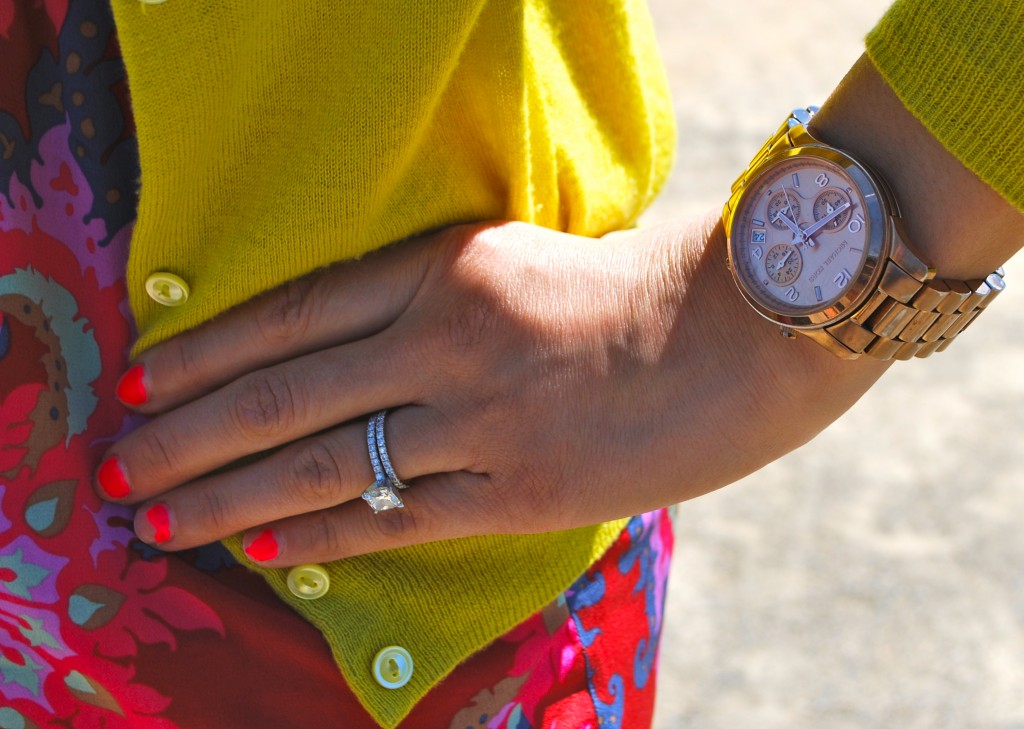 Michael Kors Rose Gold Chronograph Watch