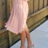 Vintage Lace Blush Pink Dress