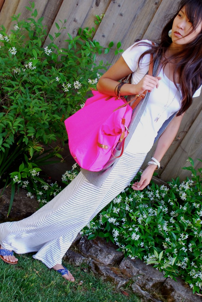 Maxi Skirt and sweater vest