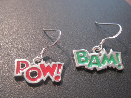 Comic Earrings