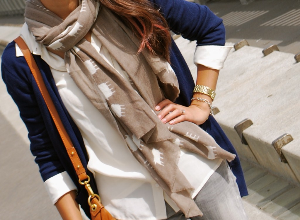 Sophia Costas Sheep Scarf