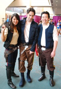 Female Han Solo Cosplay - San Diego Comic Con 2012