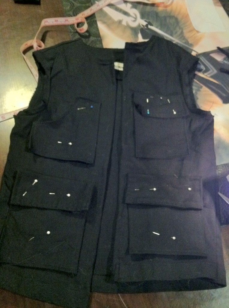 Han Solo Cosplay Tutorial Han’s Vest (Part 2 of 3) the stylish geek