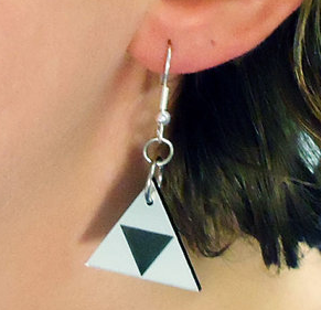 Zelda Triforce Earrings