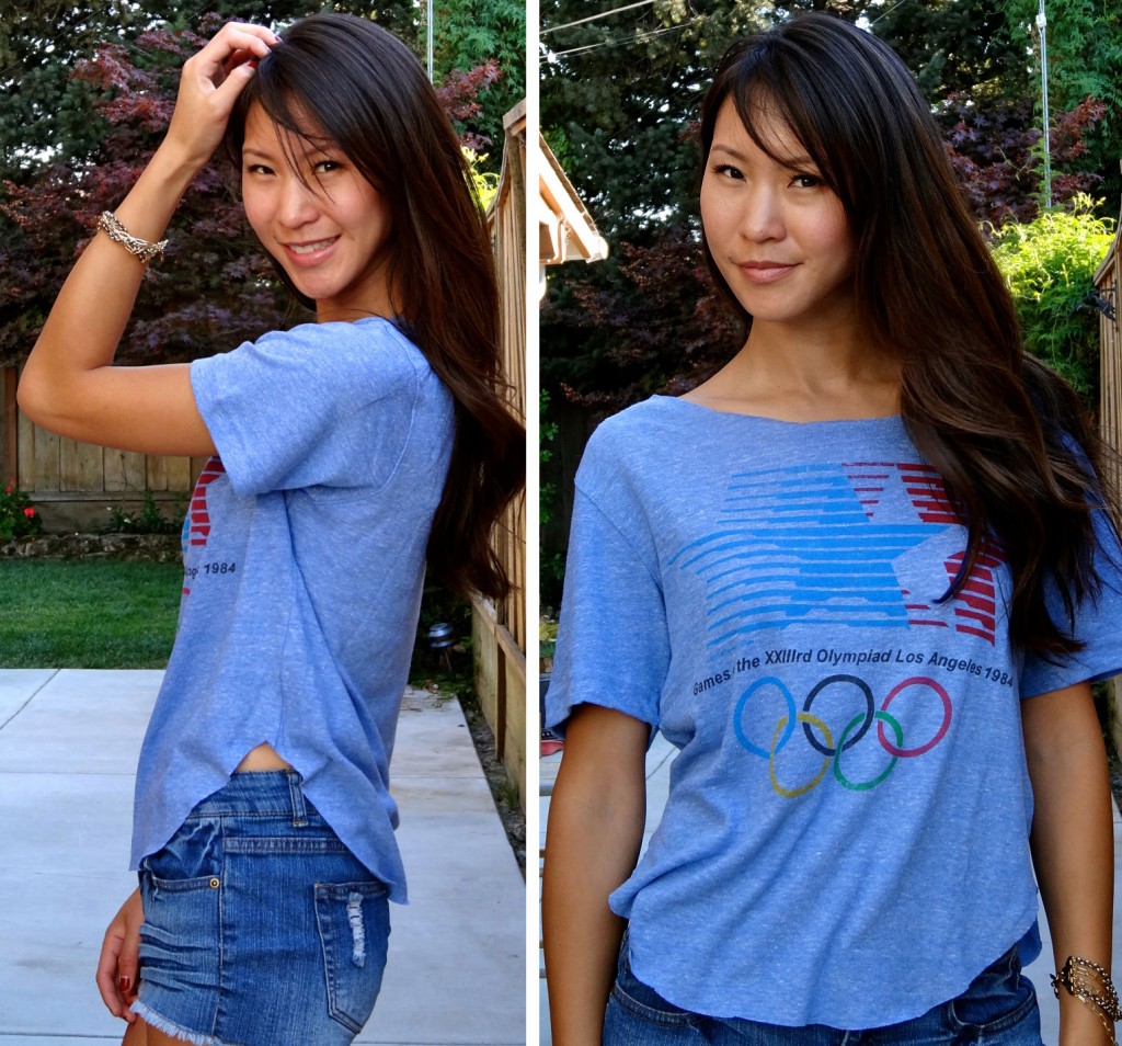 Gap 1984 Los Angeles Olympics Vintage Throwback Tee