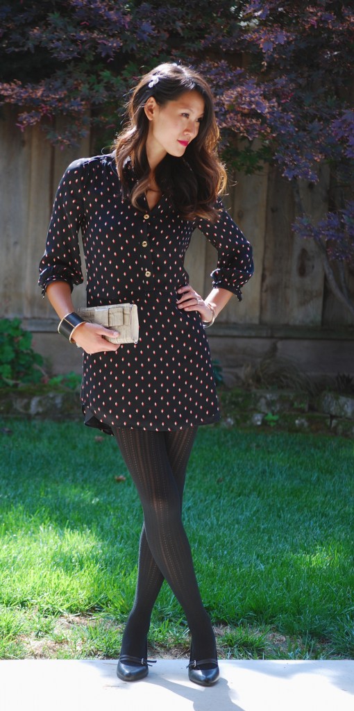 Juicy Couture Yorkshire Shirtdress and Kate Spade Bow Wallet