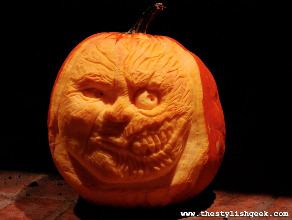 Batman Two-Face-Pumpkin Carving