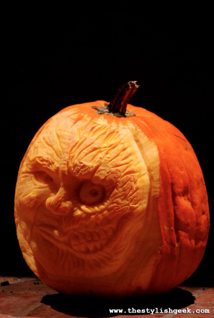 Batman Two-Face-Pumpkin Carving