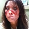 Girl Zombie Face Makeup