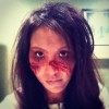 Girl Zombie Face Makeup