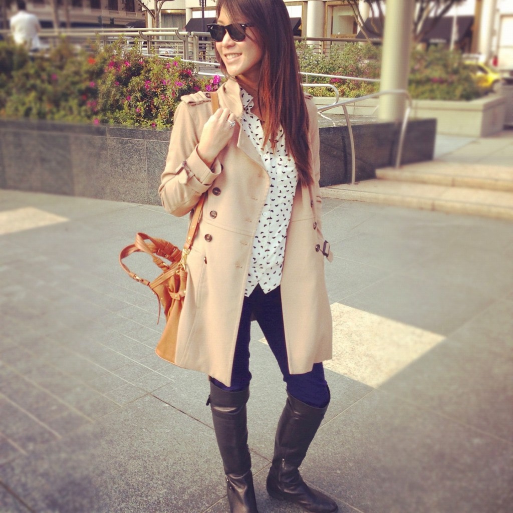 San Francisco Union Square Layers Outfit