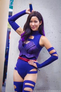 Olivia Munn X-Men Apocalypse Psylocke Cosplay