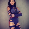 Olivia Munn X-Men Apocalypse Psylocke Cosplay