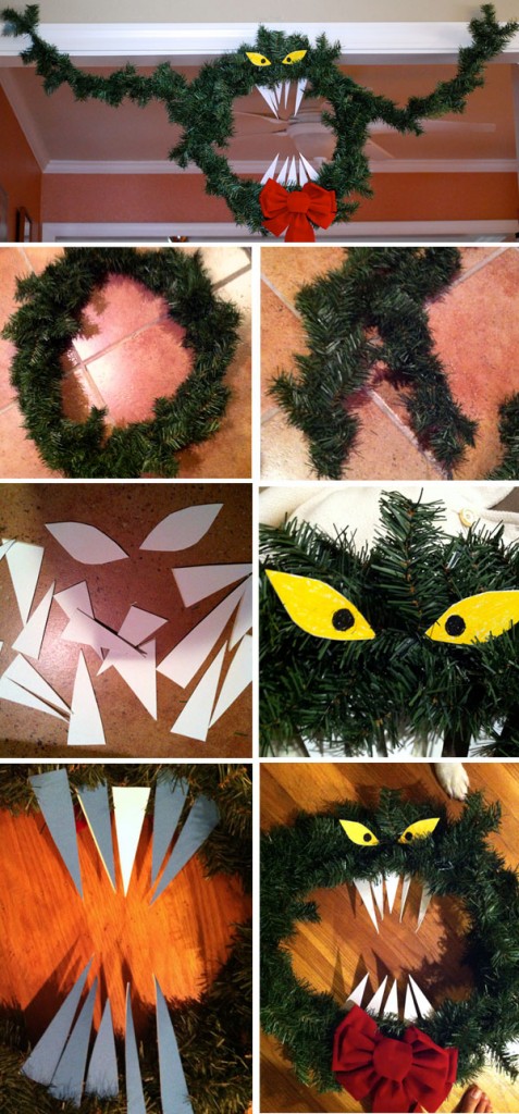 DIY Nightmare Before Christmas Haunted Mansion Wreath Tutorial