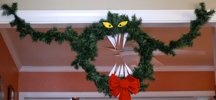 DIY Nightmare Before Christmas Haunted Mansion Wreath Tutorial