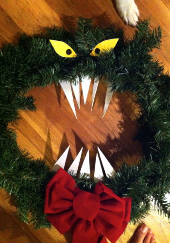 DIY Nightmare Before Christmas Haunted Mansion Wreath Tutorial