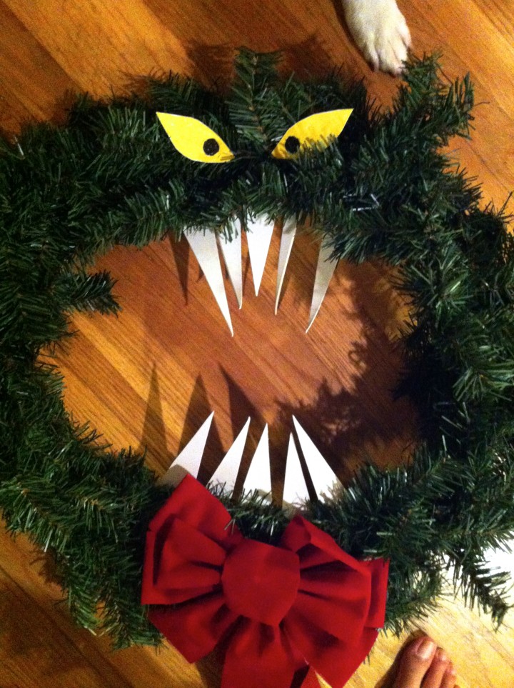 DIY Nightmare Before Christmas Haunted Mansion Wreath Tutorial