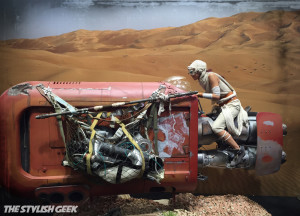 Rey on Speeder Cosplay - SDCC 2015