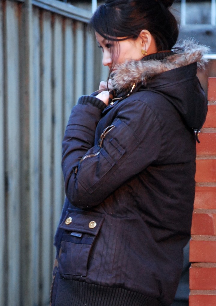 Superdry Patrol Bomber Jacket and Zara Scarf