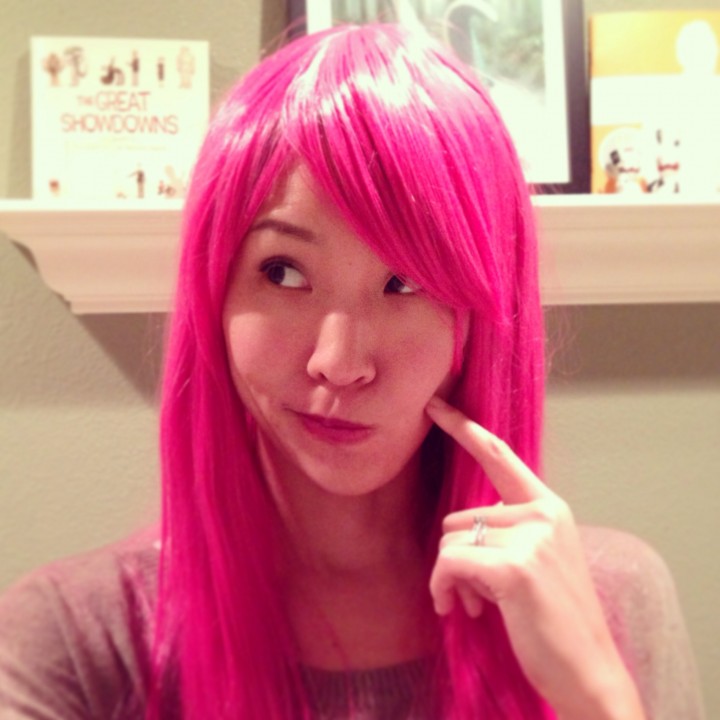 Princess Bubblegum Pink Wig