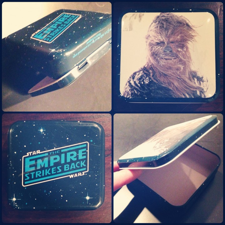 Vintage Empire Strikes Back Chewbacca Tin Case