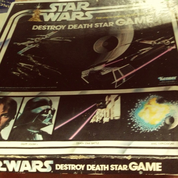 Vintage Star Wars Death Star Board Game