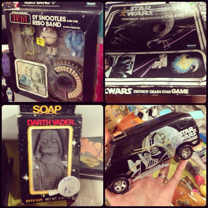 Darth Vader Soap Vintage Mini Van Sy Snootles and Band