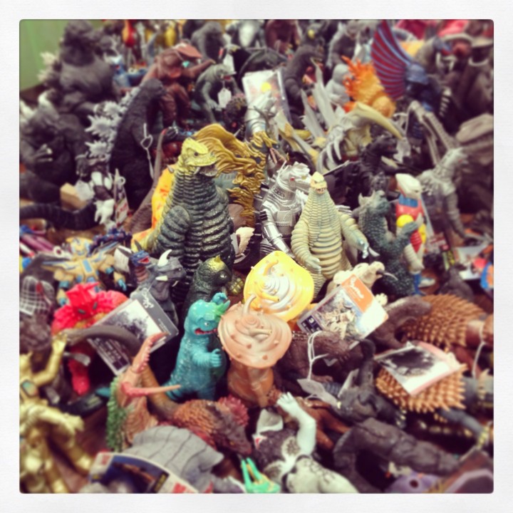 Vintage Godzilla Toys