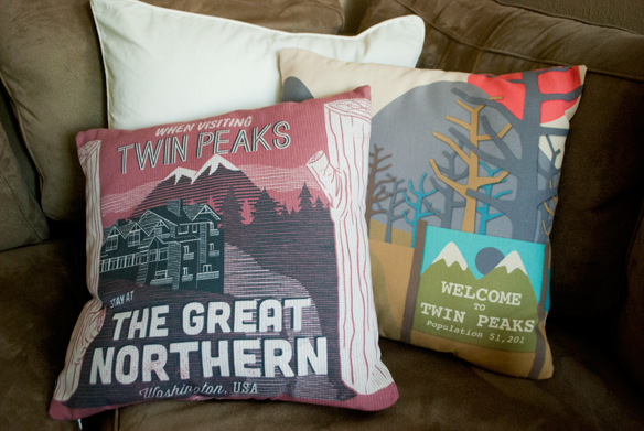 Twin Peaks pillows society 6