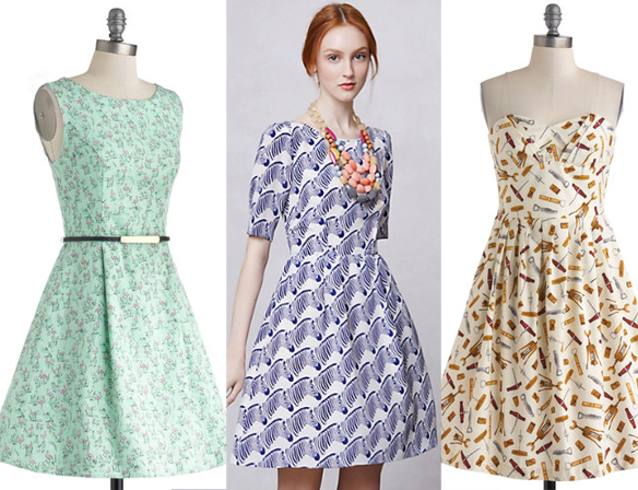 Fun Print Spring Dresses