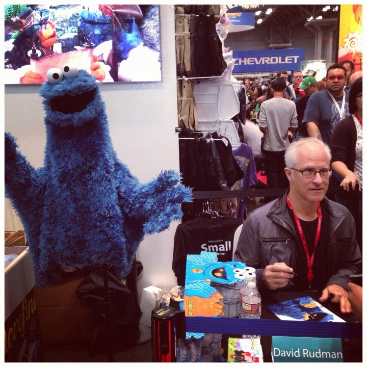 Cookie Monster David Rudman NYCC 2013