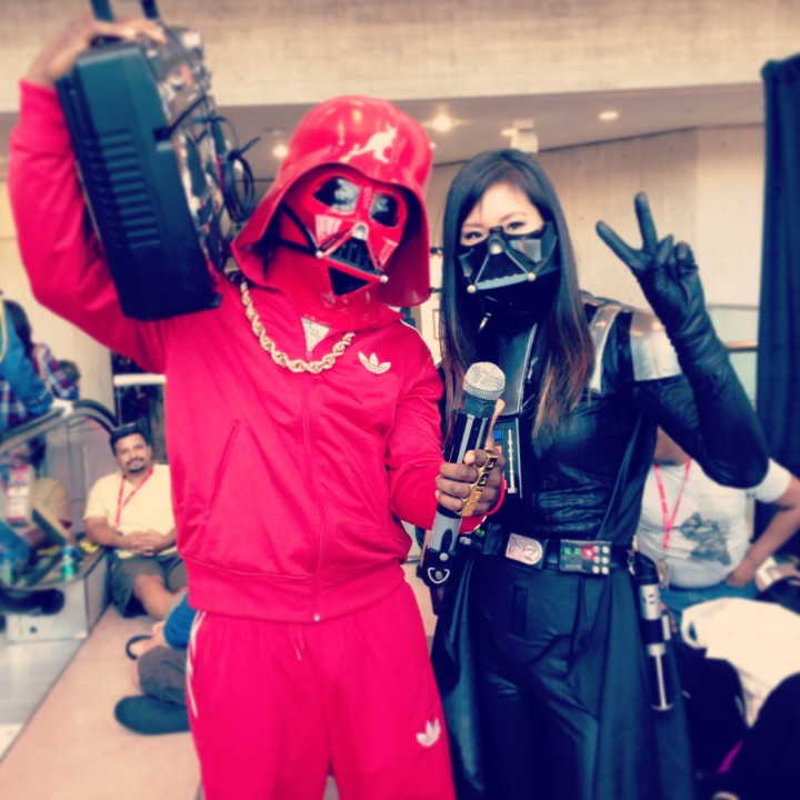 Rapper Darth Vader NYCC 2013 cosplay