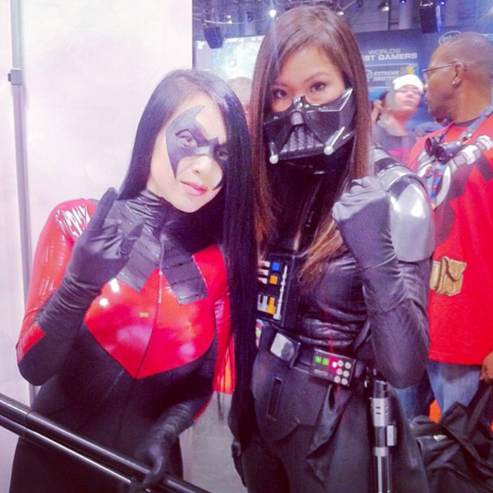 Vampy Bit Me Nightwing and Lady Vader NYCC 2013