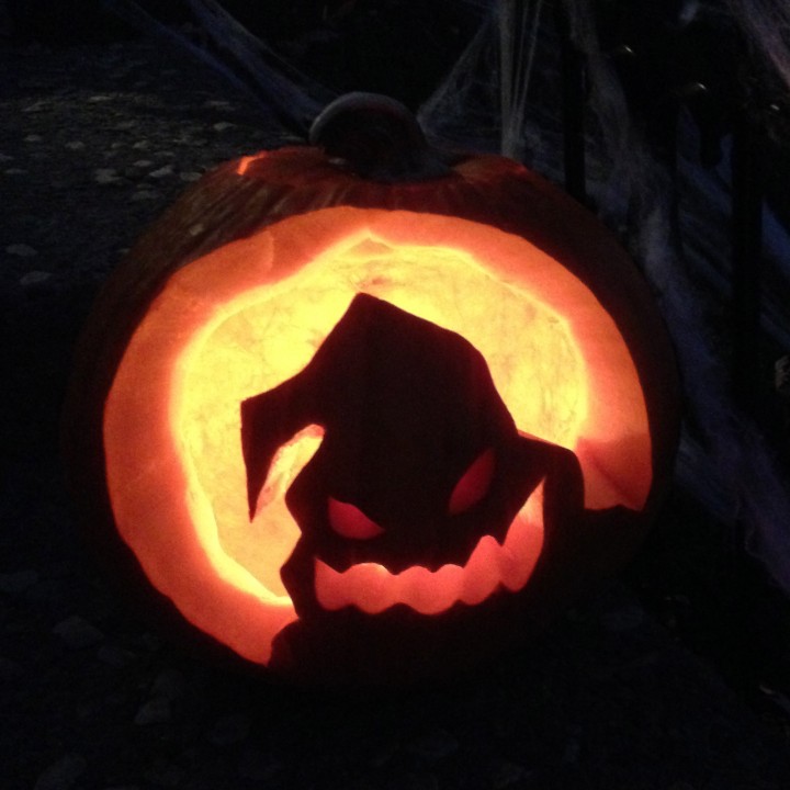 Oogie Boogie Nightmare Before Christmas Pumpkin Carving