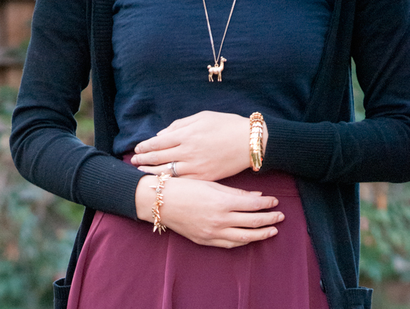 Madewell Llama Necklace