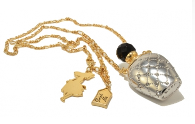 Disney Couture Alice in Wonderland Potion Necklace