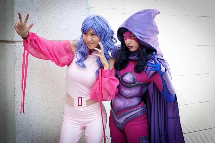 1980s Psylocke - Armored Psylocke and Pink Psylocke 