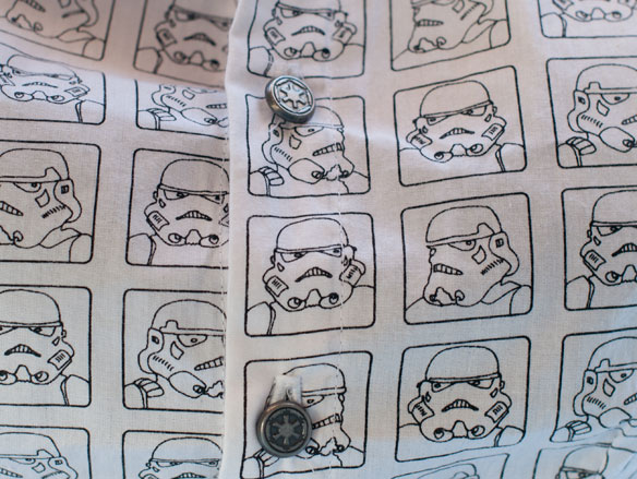 Stormtrooper all over print We Love Fine top