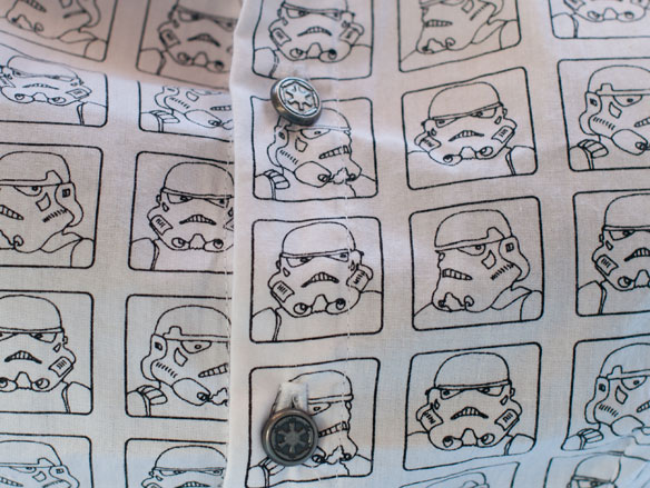 Stormtrooper all over print We Love Fine top